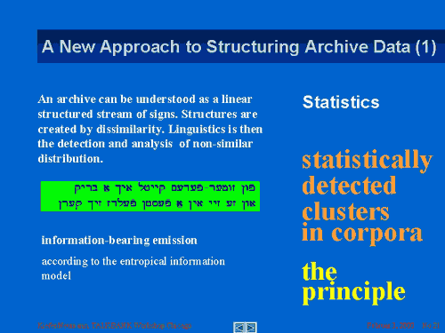 A New Approach to Structuring Archive Data (1)