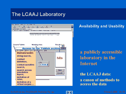 The LCAAJ Laboratory